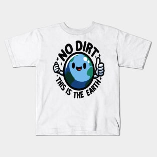 Earth's Thumbs Up to Cleanliness: Grow Green Kids T-Shirt